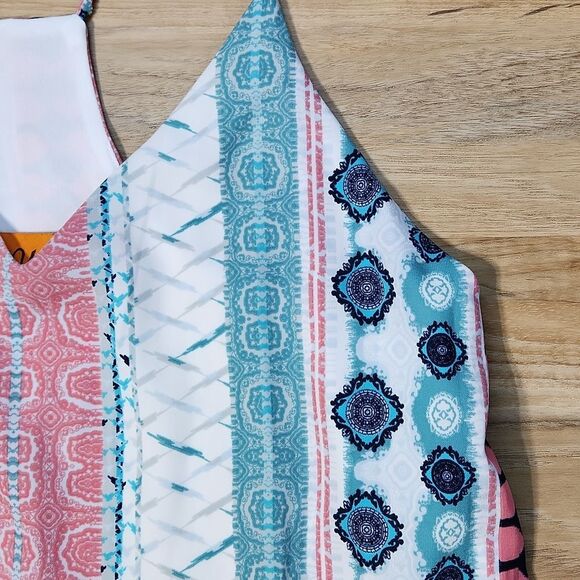 🔹️NWT Voom Multicolored Sleeveless Dress XSmall - Picture 6 of 12